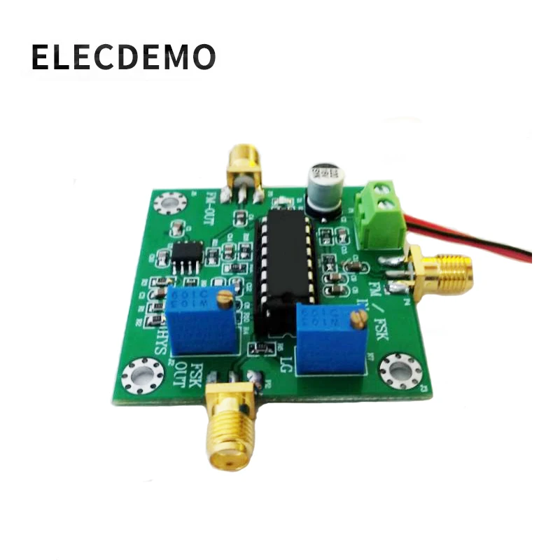 FM demodulation module FSK Demodulation Module FM Receive Center Frequency 10-90MHz Loop Gain Adjustable Demodulation Output