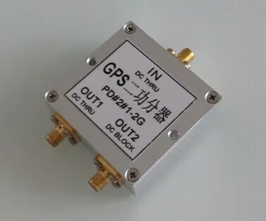 GPS BD 테스트 무대 전력 분배기, 1 / 2, GNSS, 엔드 현재, 엔드 절연,