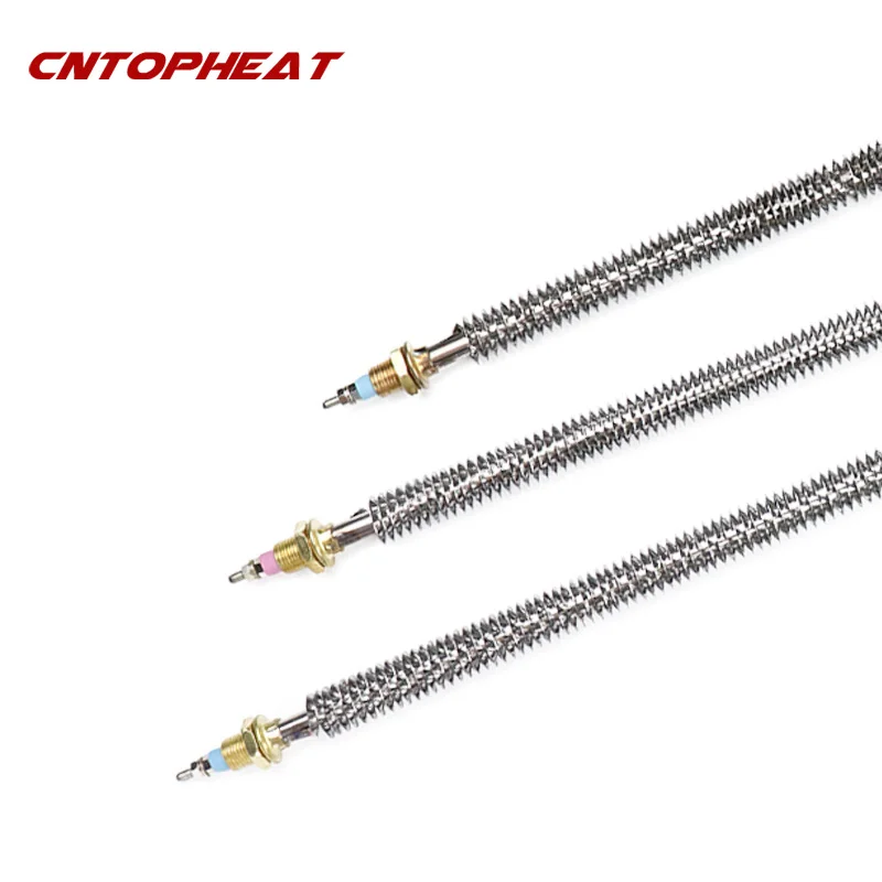 220v 300w/400w straight tubular finned heater electric oven heater hot air heating element