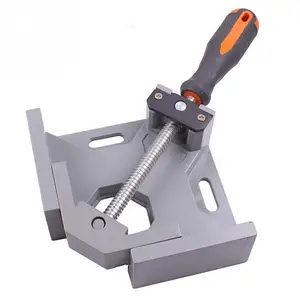 Single handle 90 degree aluminum alloy right angle clamp welding clamp woodworking angle clamp