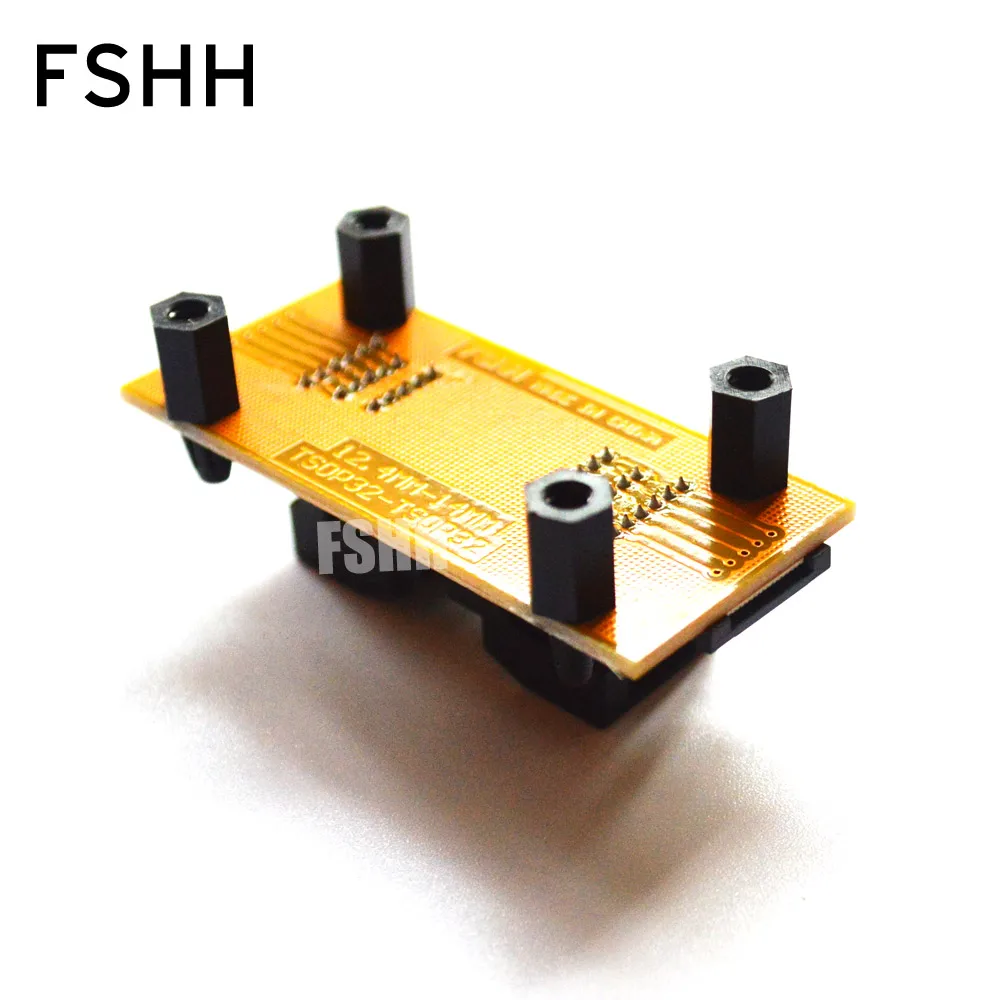 اختبار برنامج لحام SMD ، مقبس اختبار TSOP32 إلى TSOP32 ، 0.5 مم ، 14 مم ، TSOP32