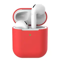 Earphone Storage Bag Silicone Wireless Bluetooth Earphones Protective Storage Bag Case for AirPods 2 Earphones