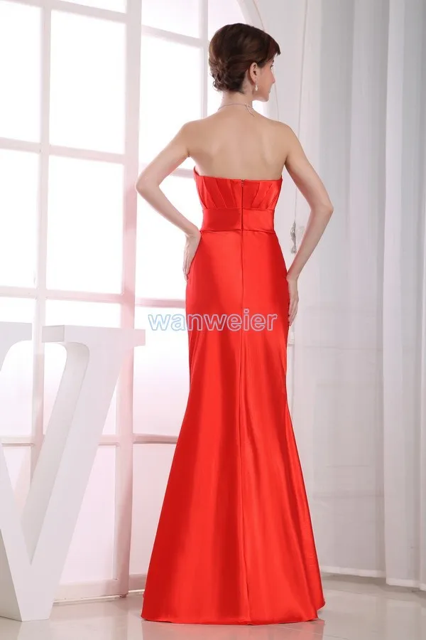 Vestido de festa de casamento strapless organza 정식 가운 2020 오프 어깨 긴 인어 신부 들러리 드레스 여성 드레스