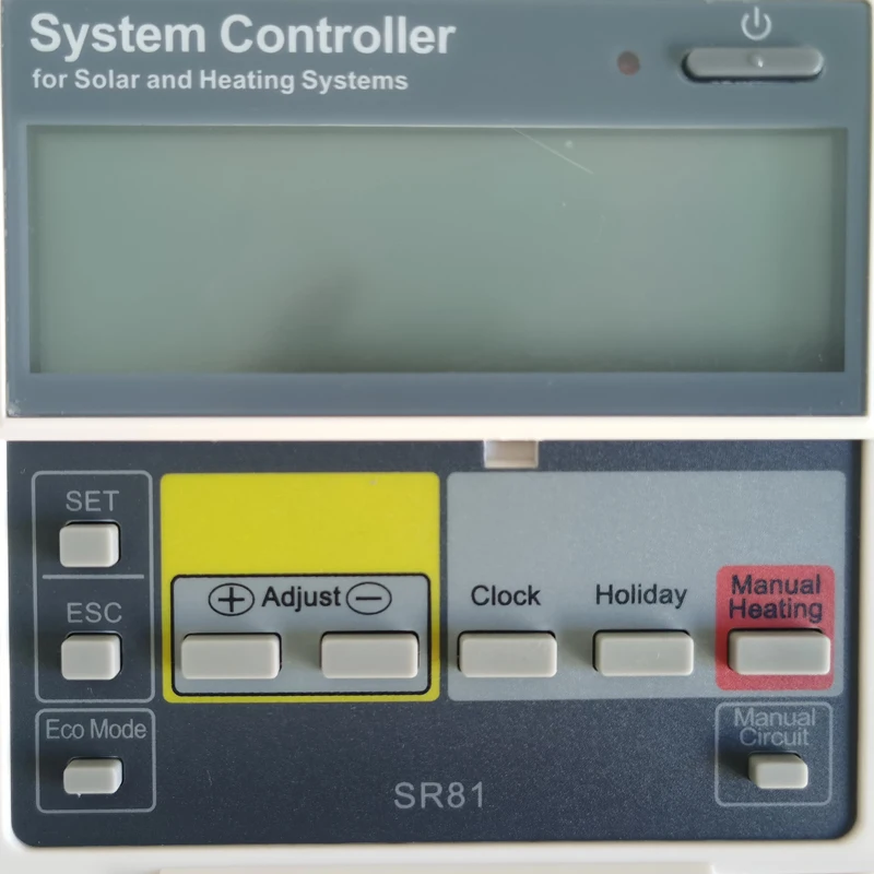 Only Display  for SR81 Solar Water Heater Controller For Home Application