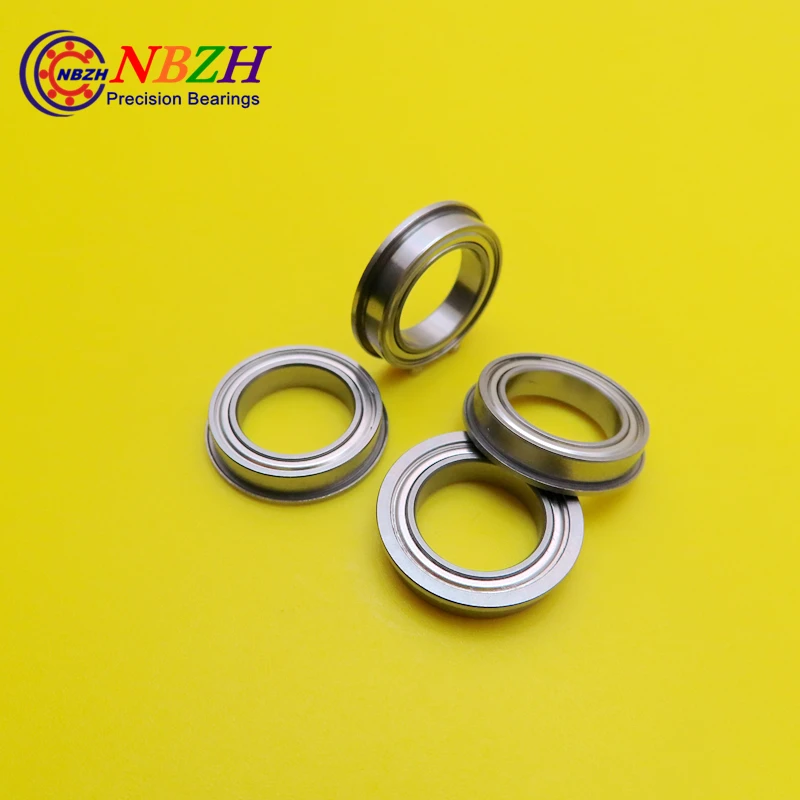 

NBZH Bearing10pcs Free Shipping Boutique Flange Ball Bearings F6701ZZ F6701 F61701 F6701-2RS Size 12*18*19.5*4*0.8 Mm