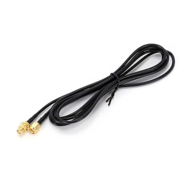 Cable de extensión de antena RG174 SMA macho a SMA hembra, adaptador de conector RF 4G, enrutador WiFi, montaje de Cable de 1M, 2M, 3M, 5M