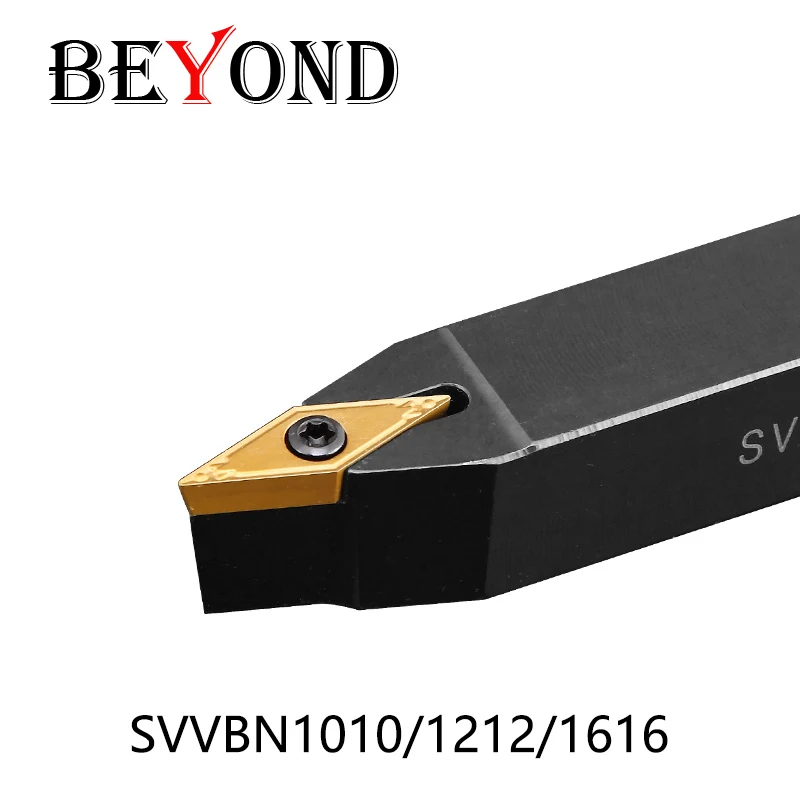 

BEYOND SVVBN SVVBN1010H11 SVVBN1212H11 SVVBN1616H11 SVVBN1616H16 Carbide Inserts Shank Turning Tool Holder Cutter Bar SVVBN1010