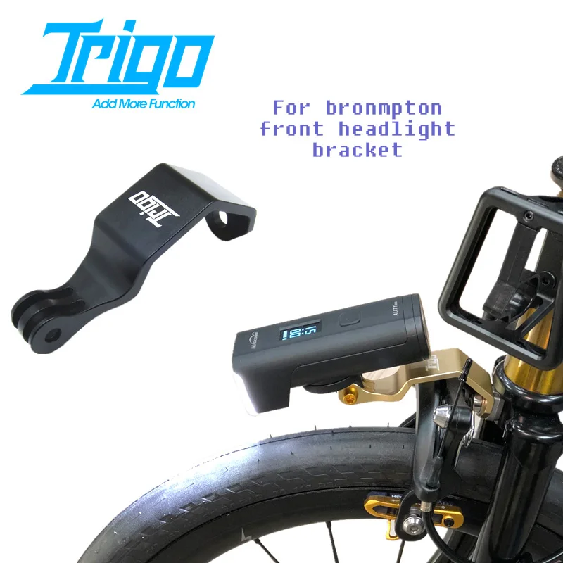 TRIGO Seat Suitable for Brompton Conversion, CNC Gopro Seat, Lamp Holder