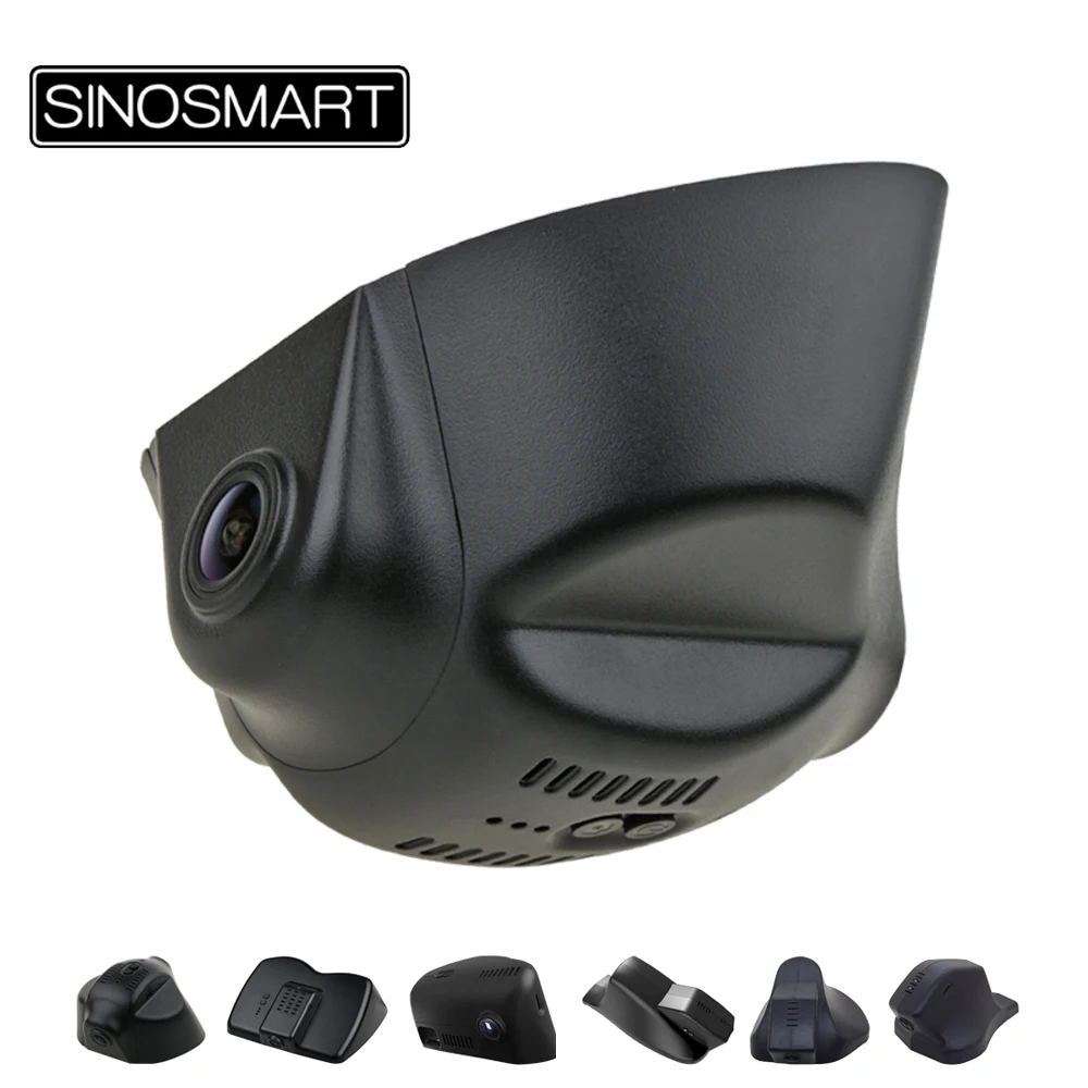 

SINOSMART Novatek 1080P Car WiFi DVR Camera for Jeep Grand Cherokee Patriot Compass Renegade APP Control SONY IMX307