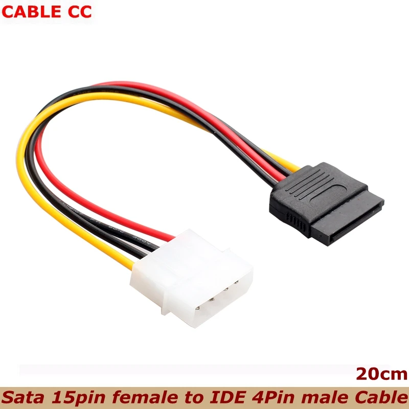 20-см-molex-4-контактный-ide-sata-15-контактный-кабель-питания-hdd-Адаптер-жесткого-диска-«папа-мама»-molex-sata-Кабель-питания