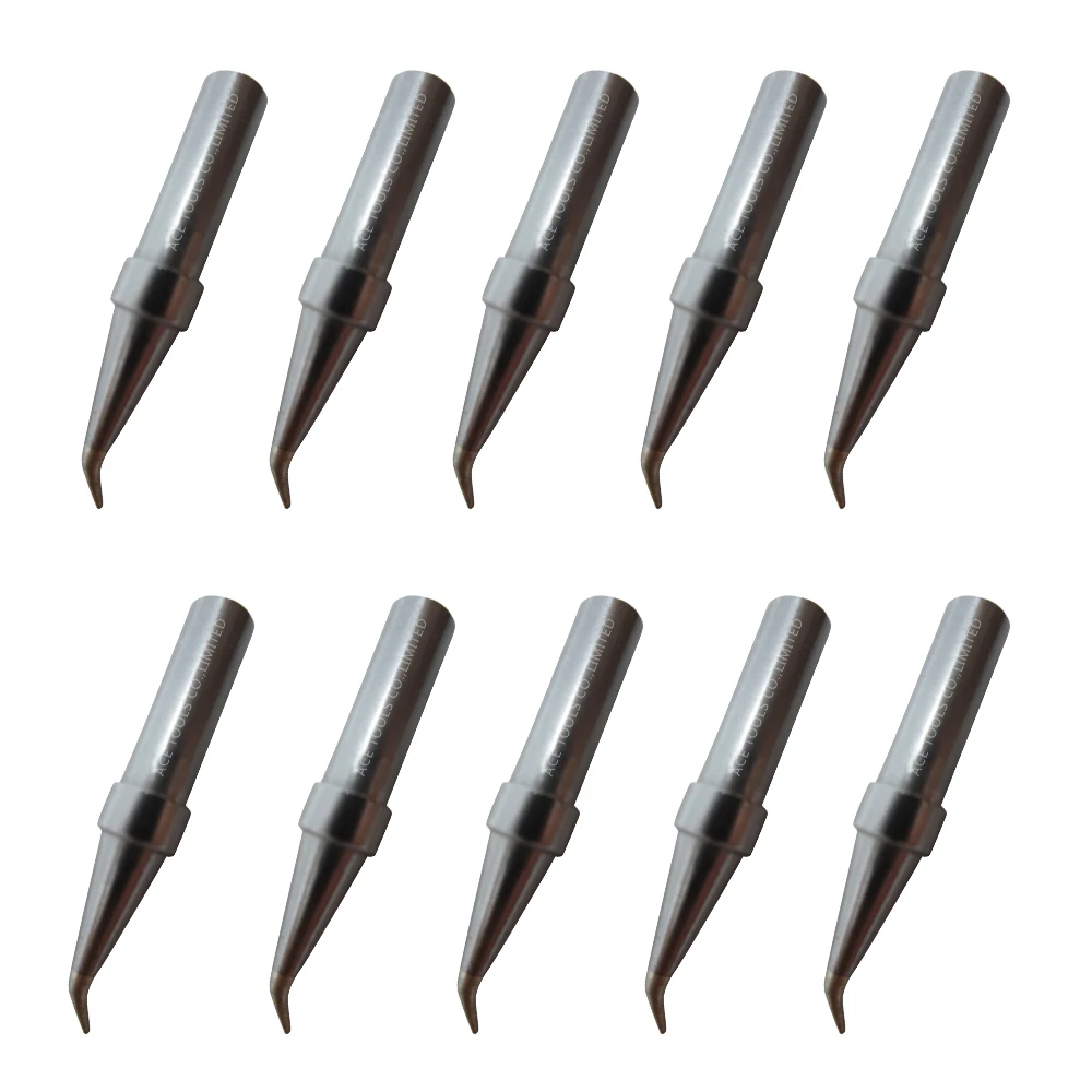 ETX Soldering Tip Bent Conical 0.6mm Fit WELLER WES51 WES50 WESD51 WE1010NA WE1010EU  PES51 PES50 LR21 LR20 Iron Welding Bit