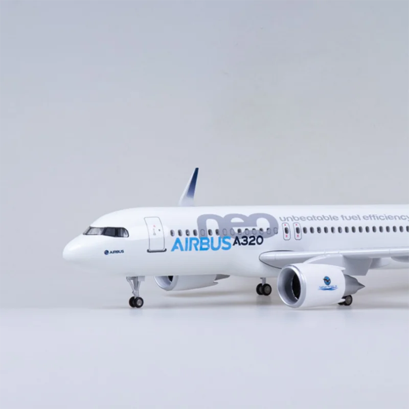 

Модель самолета 1/80, 47 см, 320NEO A320 NEO Air Airlines, игрушечное освещение и посадочное колесо, литая модель