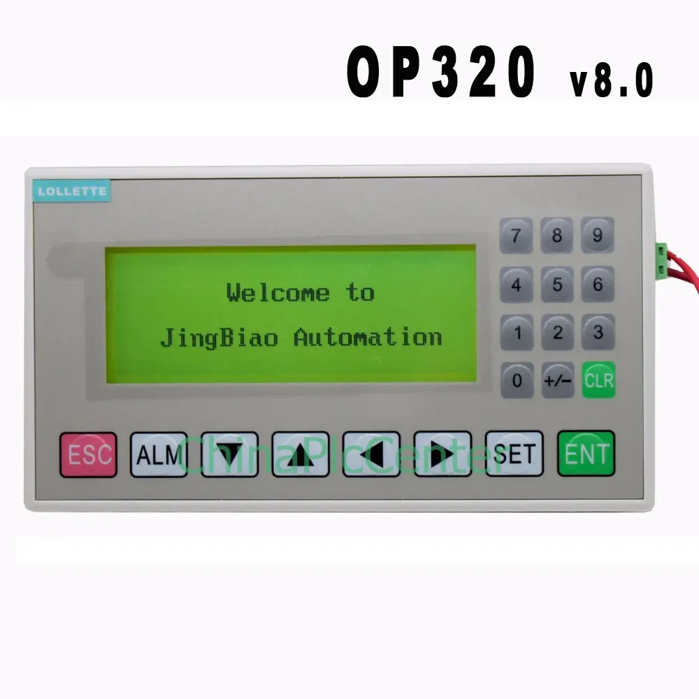 OP320-A V8.0q 4.3 inch Text Display HMI Support 232/485 Communication ports op320-a