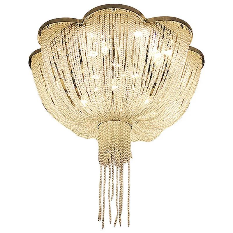 large modern crystal chandelier hotel lighting AC110V 220V flush LED living room crystal lamp wideth 100cm