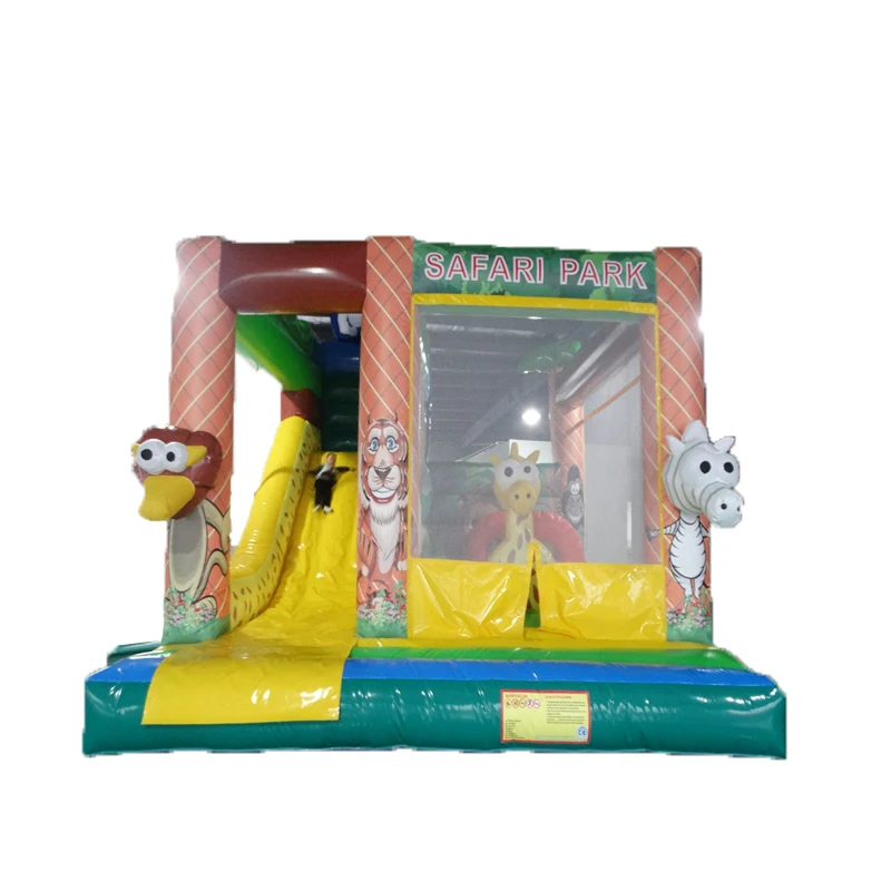 

Jungle theme commercial inflatable bounce house, inflatable bouncer, inflatable bouncy castle for kids