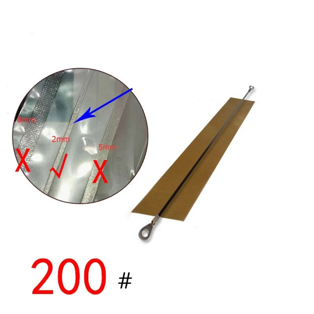 10pcs 200/300/400mm Impulse Sealer Heat Wire Element Strip Sealing Machine Heating wire heater element