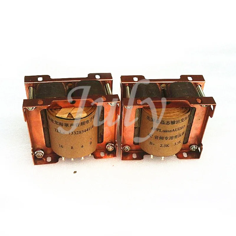 

1 pair 4C amorphous iron core 3.5k 2.5K output transformer, 30HZ-48KHZ (-1DB), 300B 2A3 tube amplifier, 2.5k (11H), 3.5k (17H)