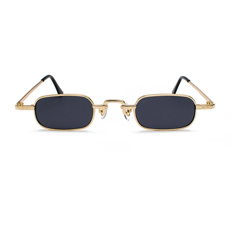 OEC CPO Vintage Square Sunglasses For Men Luxury Brand Designer Metal Sun Glasses Women Fashion Famous Brand Eyewear Gafas O87