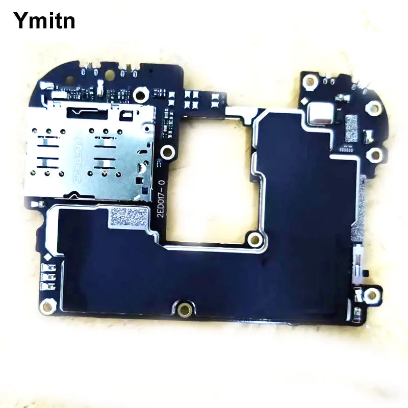 Ymitn Unlocked Main Board Mainboard Motherboard With Chips Circuits Flex Cable Logic Board For OnePlus 6T OnePlus6T