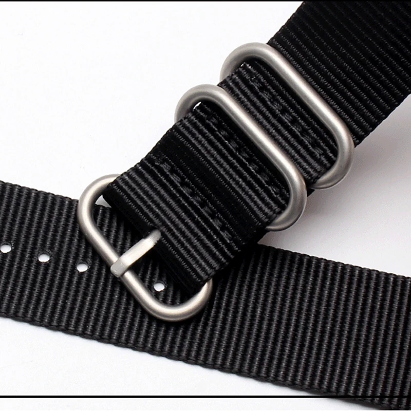 24MM Nylon Watch Strap For Suunto9 Spartan Sport HR Watch Band Baro Traverse Canvas Universal Men\'s Bracelet 18mm 20mm 22 26mm