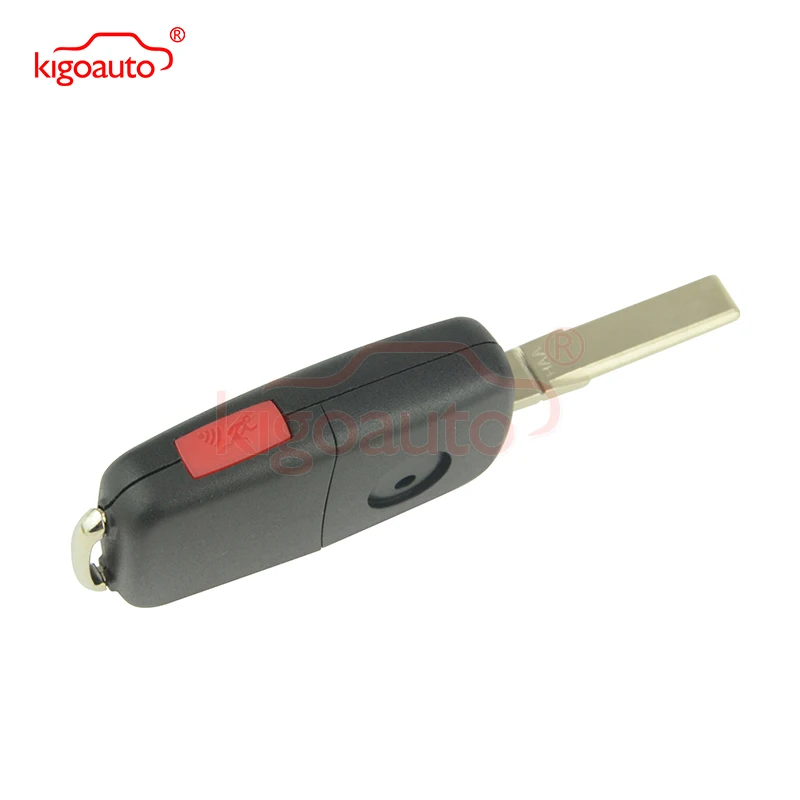 Kigoauto 5K0837202R 315Mhz 3 Button With Panic HU66 Blade Remote Key NBG010180T For VW Beetle Passat Jetta Tiguan 2014