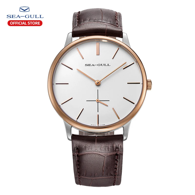 Special price product: Seagull men's manual mechanical ultra-thin business watch 612