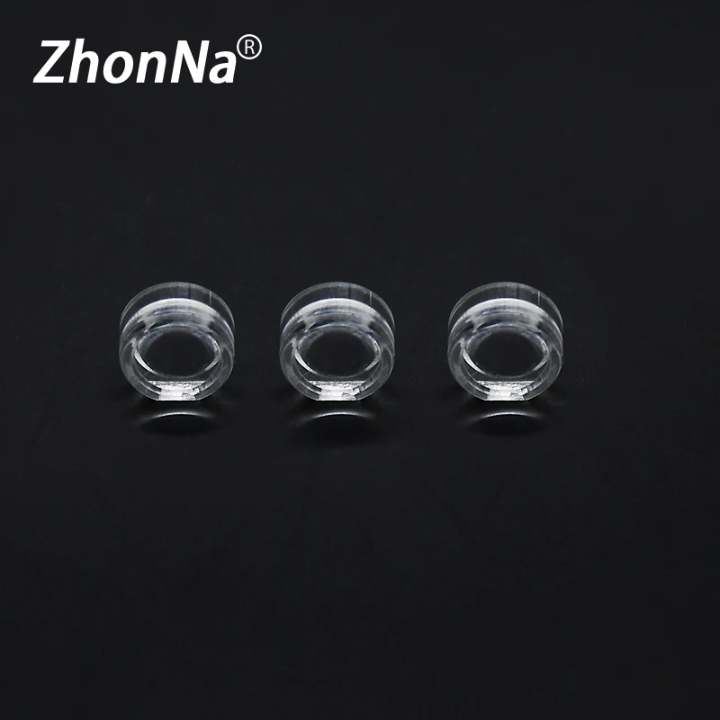 3mm Diameter Optical Focusing Lens F2.9 Focus Dot Laser Module Biconcave Lens Plastic Material Laser Accessories 1.5mm Thickness