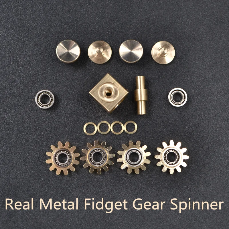 

New Hand Spinner Mute Bearing Fidget Spinner Metal Spinner AntiStress spinner Gyro Smoother With Gift Box Wholesale Spinner toys