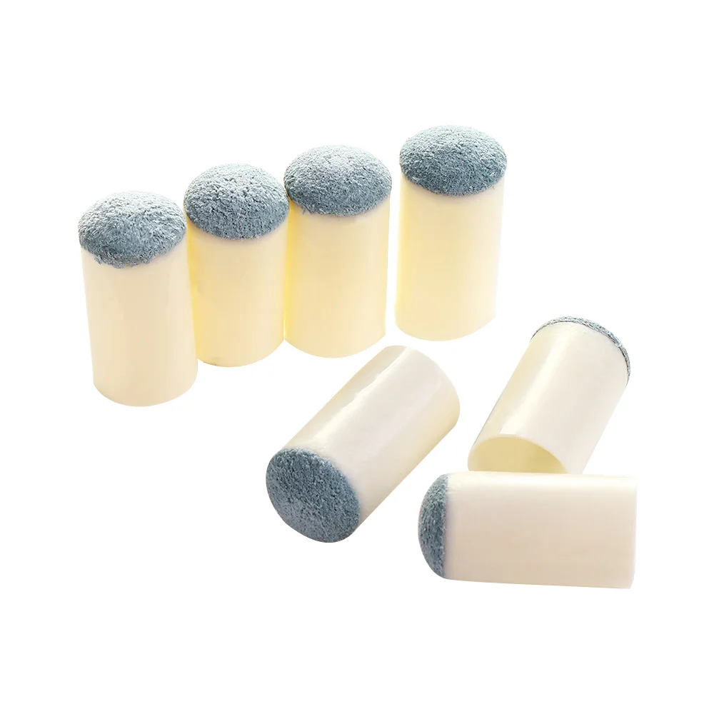 10pcs 13mm Slip-on Pool Cue Tips Billiard Tools Plastic Snooker Cue Head Cover Snooker Tip Protector Billiards Accessories
