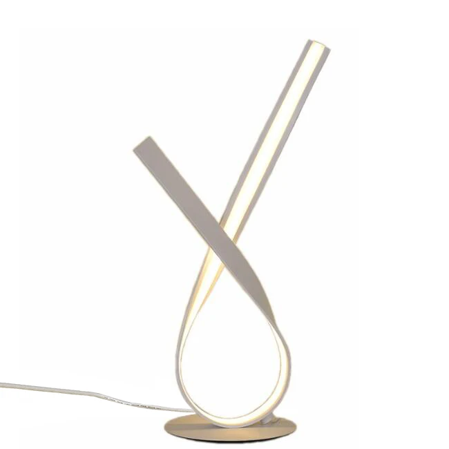 ลดแสง 12W LED โคมไฟตั้งโต๊ะไฟข้างเตียงเปิด/ปิดปลั๊กห้องนอนวอร์มไวท์หรี่แสงได้