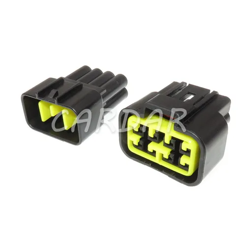 Juego de conectores de arnés de cables impermeables, FW-C-8F-B de 8 pines, FW-C-8M-W, 1 Juego