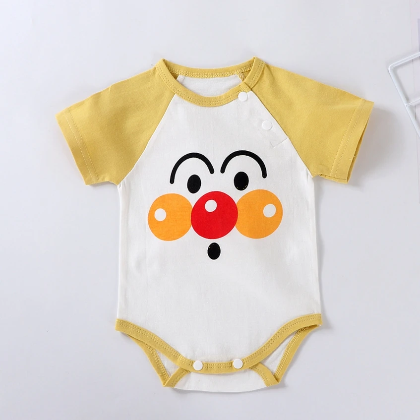 Newborn Baby Rompers Cotton Infant Body Short Sleeve baby Jumpsuit Cartoon Baby Boy Girl clothes 0-24M Crawling Baby