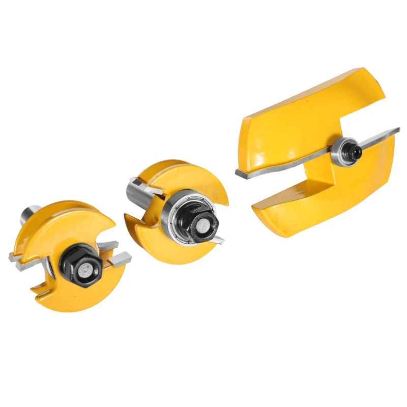 YUSUN Stile&Rail Assembles-Roman Ogee Bit Cove 1-3/4 Router Bit Woodworking Milling Cutter For Wood Bit Face Mill