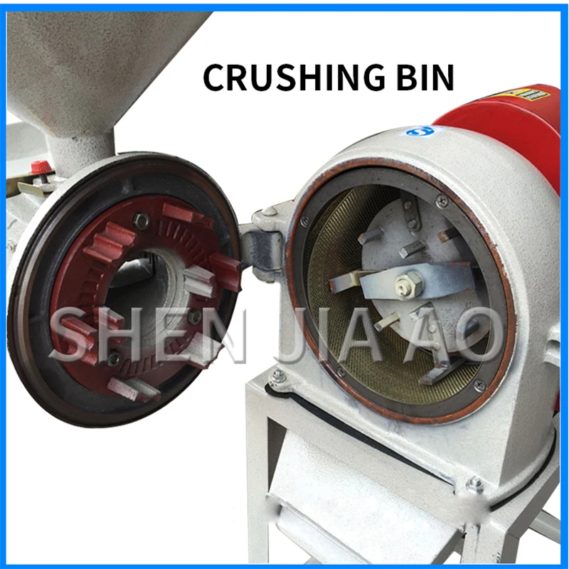 Small Household Grain Peeling Machine Rice Hulling Machine Rice Millet Barley Husking Machine 40X-21 Multifunctional Peeling