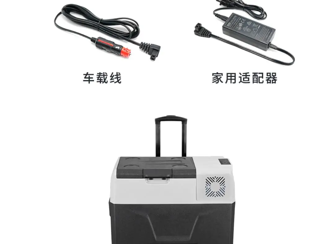 Przenośna mini lodówka domowy lodówka samochodowa Alpicool CX30 AC100-240V DC12/24V zewnętrzna pokrowiec na wózek do kompresora domowego