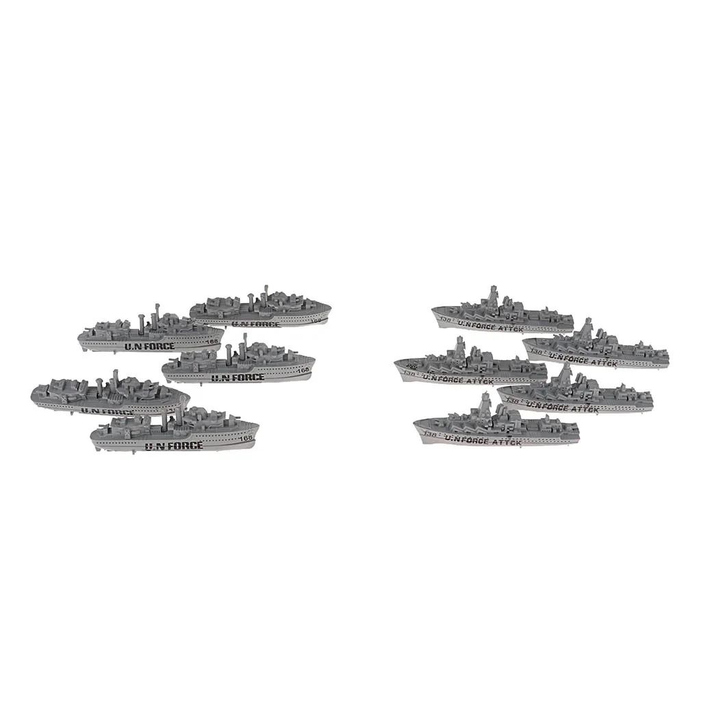 Military Plastic Warship Model Navy Accs Children Kids Boy Educational Toy