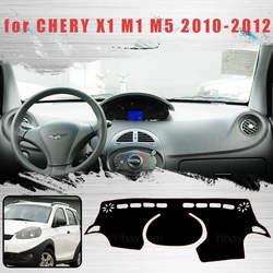 Car Dashboard Avoid Light Pad Instrument Platform Desk Cover Mat Carpets for CHERY X1 M1 M5 2010-2012