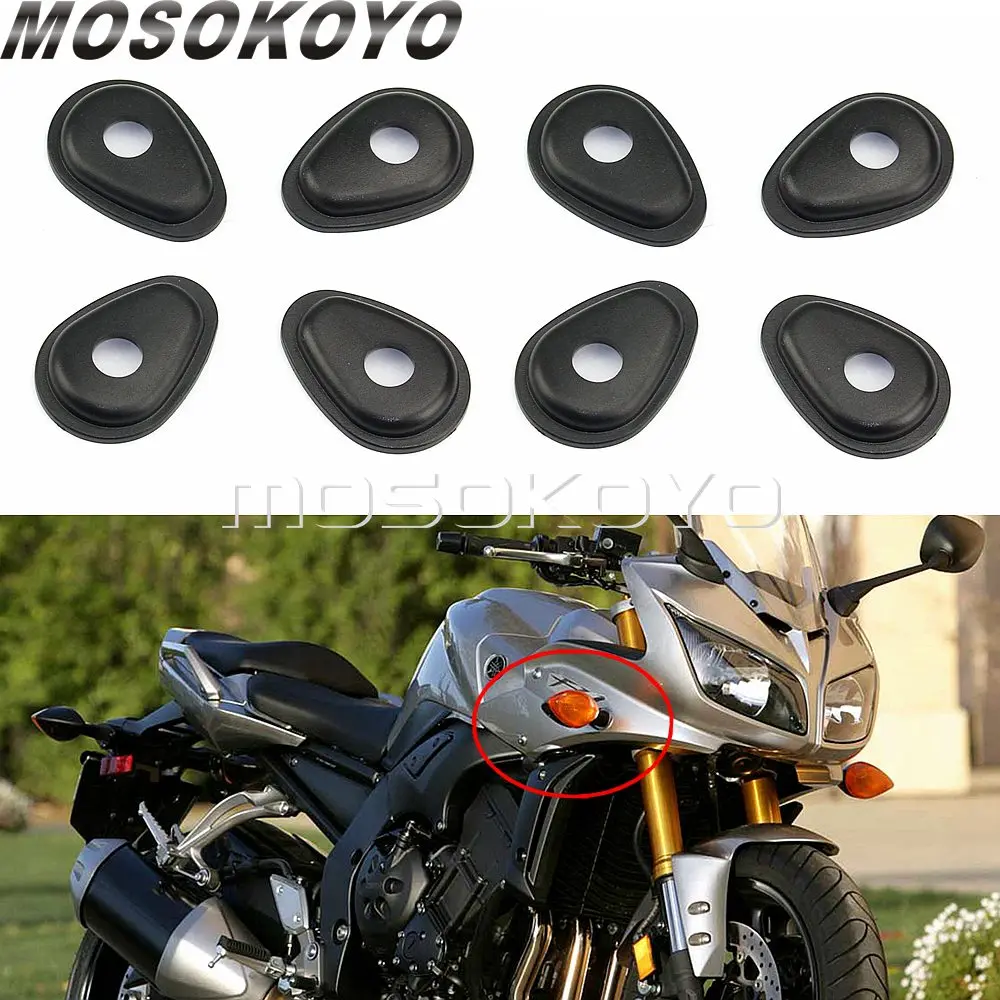 For Yamaha FZ1 FZ6 FZ8 XJ6 TDM 900 YZF-R15 FZ16 MT25 MT03 MT07 MT09 Refit Turn Signal Spacer Indicator Adapter Blinker Adaptor