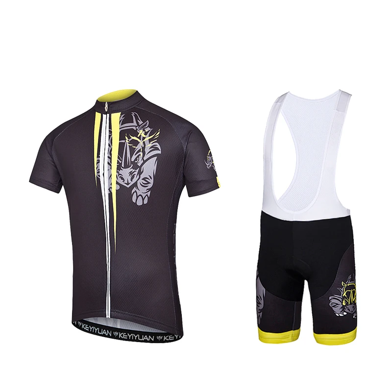 

KEYIYUAN New Team 2023 Men's Short Sleeve Cycling Clothes Suit Bike Cycle Jersey Set Ropa Bicicleta Hombre Maillot Ropa Ciclismo