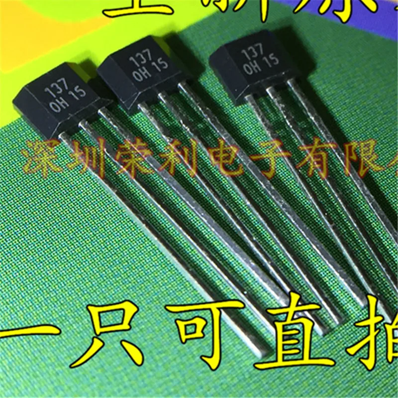 

1000pcs OH137 Hall Effect Sensor for Highly Sensitive Instruments TO-92S TO-92 In-kind Shooting new