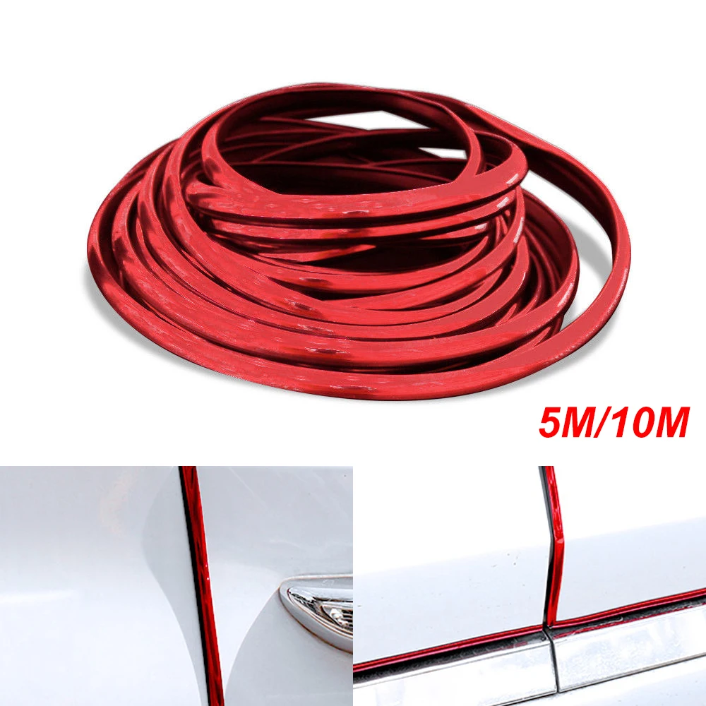 Car Door Protector Anti-Collision Strip Door Edge Anti-Scratch Sticker Trim Car Body Safety Seal Protection Styling Moulding