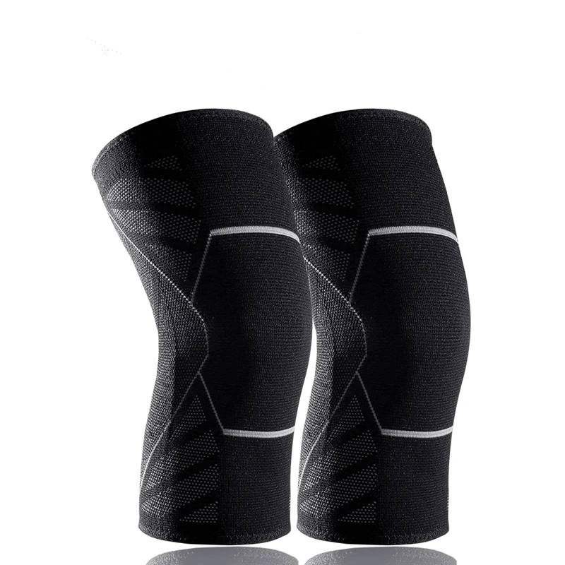 TJ-TianJun Outdoor Sports Kneelet  Running Basketball Mountaineering Anti Slip Knitted Knee Protection Climbing hiking cycling