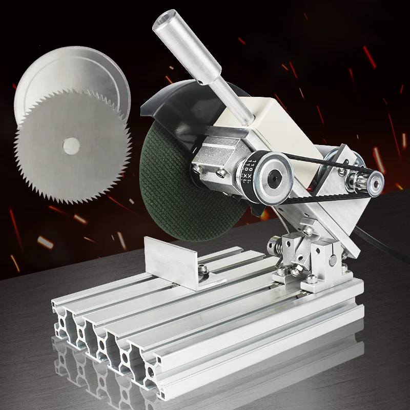 Mini Table Saw 895 Motor Metal Cutting Machine DIY Woodworking Machines Electric Circular Saw Cutting Aluminum Machine