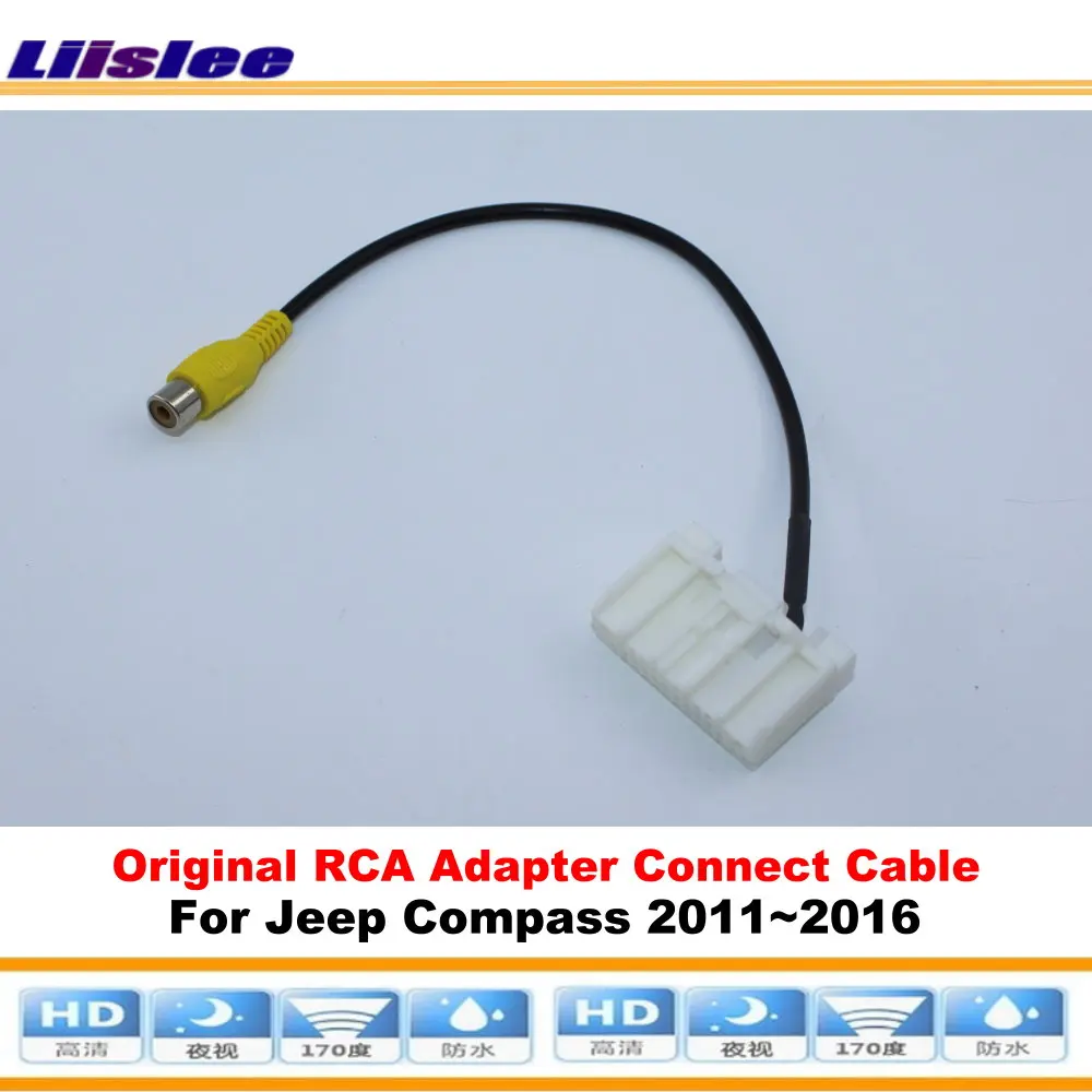 Original Screen Car Reverse Rearview Camera For Jeep Compass 2011-2016 Vehicle Parking Backup RCA HD CCD SONY III CAM