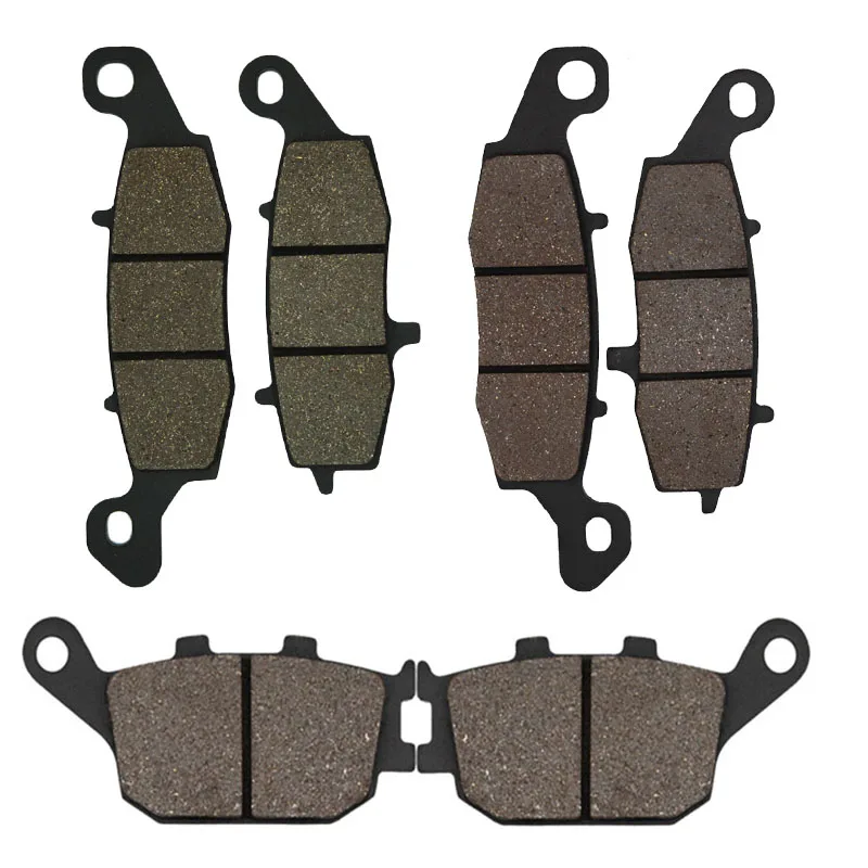 Motorcycle Front and Rear Brake Pads for SUZUKI SV400 XV 400 2003-2005 SV 650 2002-2013  DL650 V-strom 2004-2013 DL1000 02-2010