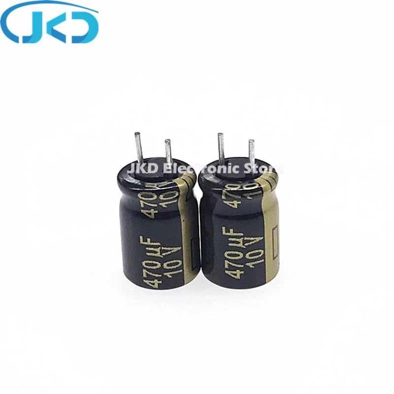 30Pcs 470uF 10V Panasonic 8x11.5mm 10V470uF Top Grade Audio Capacitor