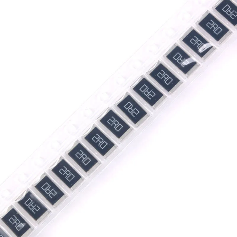 2R 2512 SMD ตัวต้านทาน 50 ชิ้น ความต้านทาน 2 โอห์ม 1W 5% คุณภาพสูง ใช้กับวงจรไฟฟ้าได้หลากหลาย