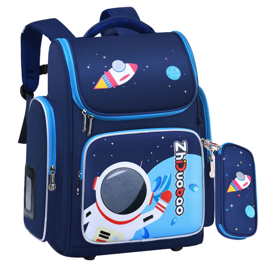 Waterproof Children School Bags Boys Girls Cute Kids Cartoon Kindergarten Schoolbag Orthopedic Primary School Backpack Mochila