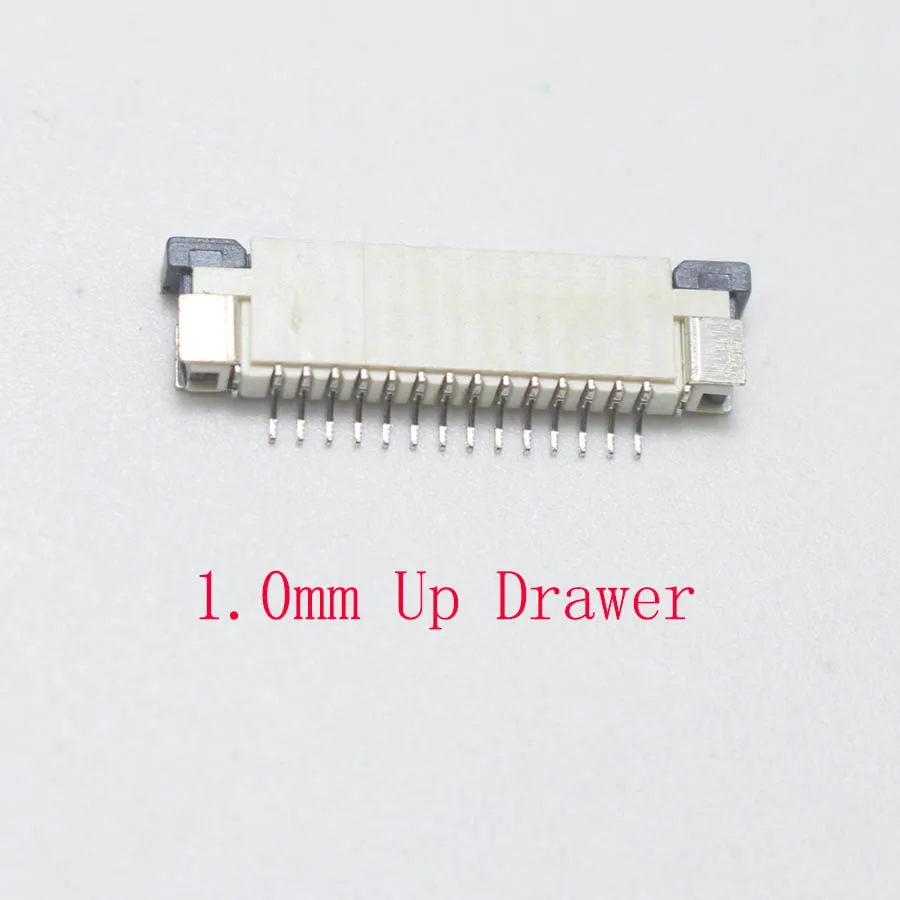 5pcs 0.5MM / 1.0mm 12P Clamshell Drawer Up Down FPC Connector socket for 12Pin Type A B FFC Cable