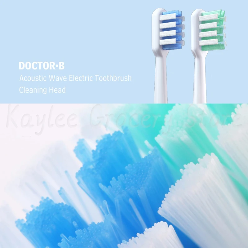 4/8PCS/Set DR. BEI Clean Suitable Brush Head For C1 Oral Care Teeth Toothbrush Floss Action Brush Heads Installation Hair Brush